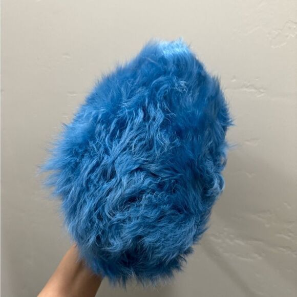 Handmade Genuine Toscana Shearling & Lambskin Braided Top Handles Bag/Crossbody - Picture 12 of 15